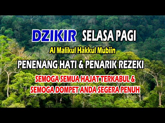 1 JAM DZIKIR LAILAHA ILLALLAH AL-MALIKUL HAQQUL MUBIN - Meluaskan Rezeki | Selamat Dari Seksa Kubur class=