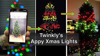 REVIEW - Twinkly App Controlled Christmas Tree Lights