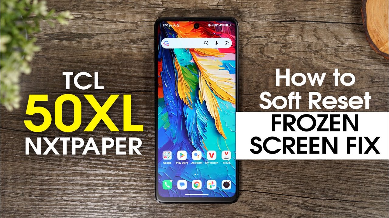 TCL 50XL How to Fix a Frozen Screen | Soft Reset - YouTube