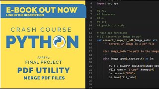 Merge PDF files | Python3 crash course 2020 - Final project PDF utility #2 screenshot 5