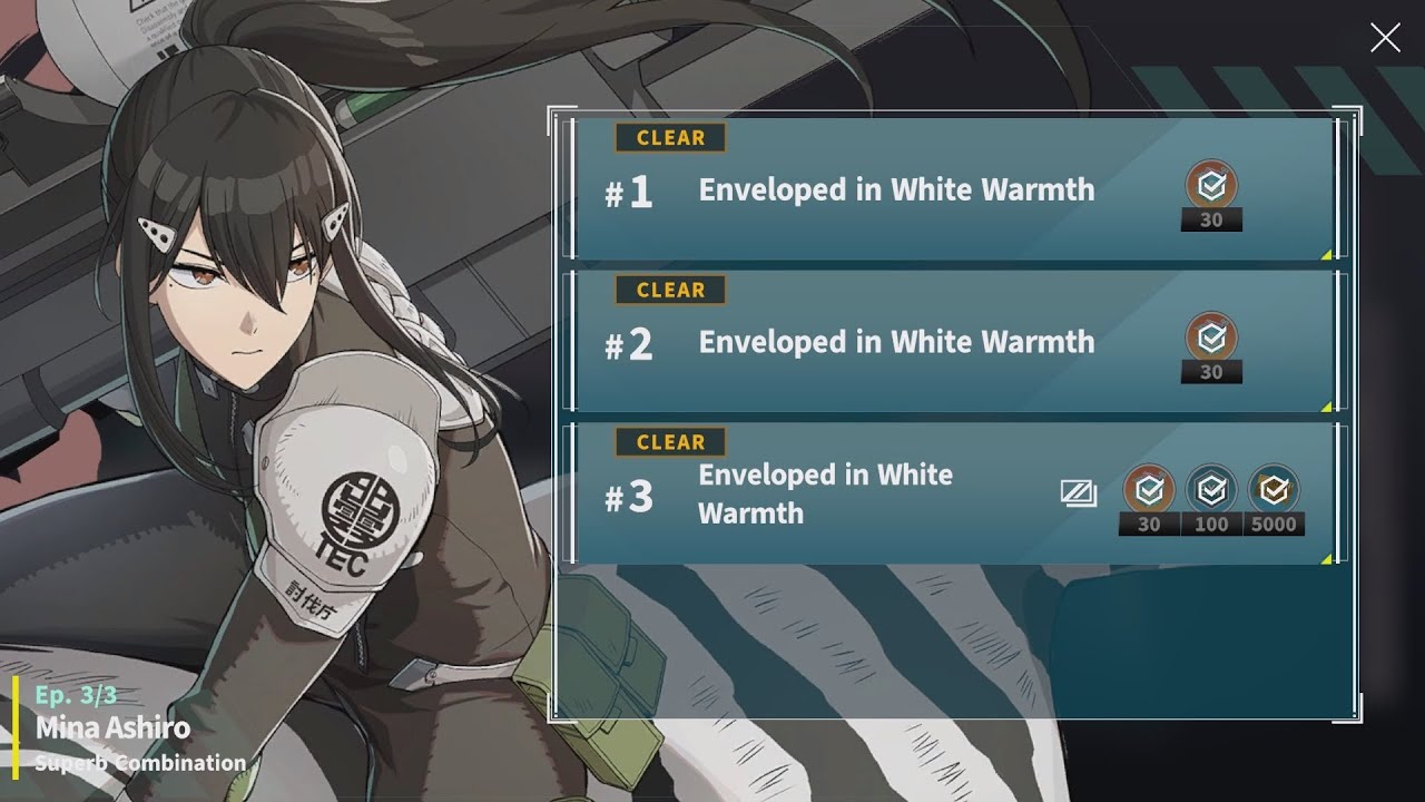 Minaページ Superb Combination] Mina Ashiro: Enveloped in White Warmth | KAIJU