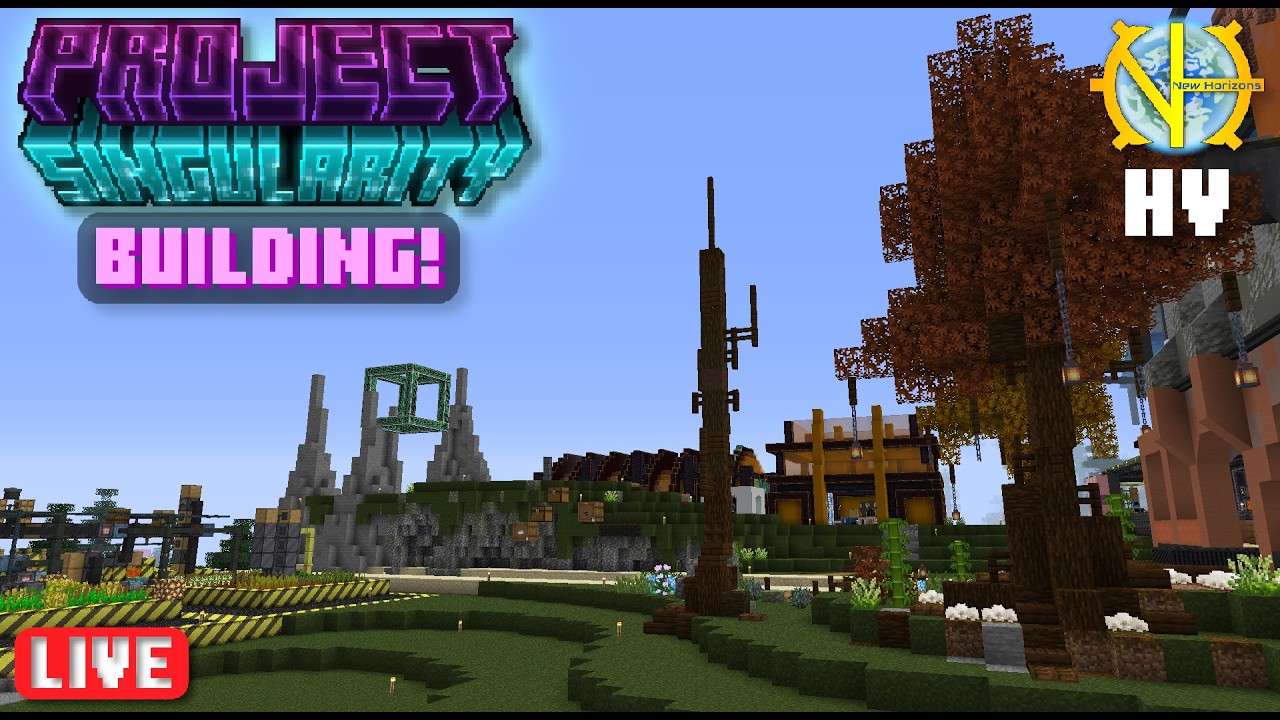 The HV Base Grows! (part 4) | GTNH Project Singularity SMP Live - YouTube