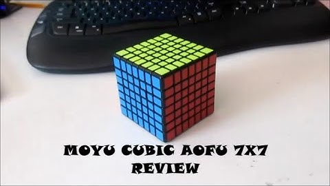 Moyu Cubic Aofu 7x7 review | Speedcube.com.au