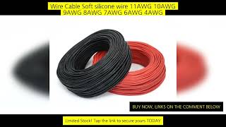 Wire Cable Soft Silicone Wire 11Awg 10Awg 9Awg 8Awg 7Awg 6Awg 4Awg 35Mm 50Mm screenshot 5
