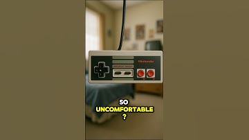 Why was the NES controller so uncomfortable? #nintendo #videogames #gamergirl