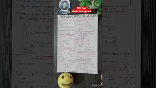 Mechanical Properties of Solids | One-Shot Formula Revision | JEE NEET Physics #shortsfeed #trending