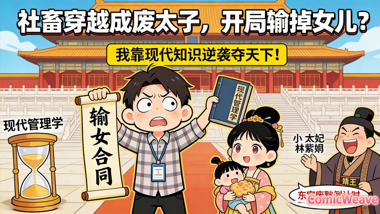 🔥全集｜開局地獄模式！廢太子竟是現代社畜，反手掀翻大夏王朝！