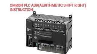 OMRON PLC ASR (AERITHMETIC SHIFT RIGHT) INSTRUCTION, HOW TO WORK ASR INSTRUCTION IN OMRON PLC