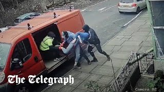 video: Watch: Man kidnapped on street in Bradford