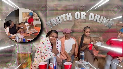 Truth or drink with the gang!! Exposing ourselves