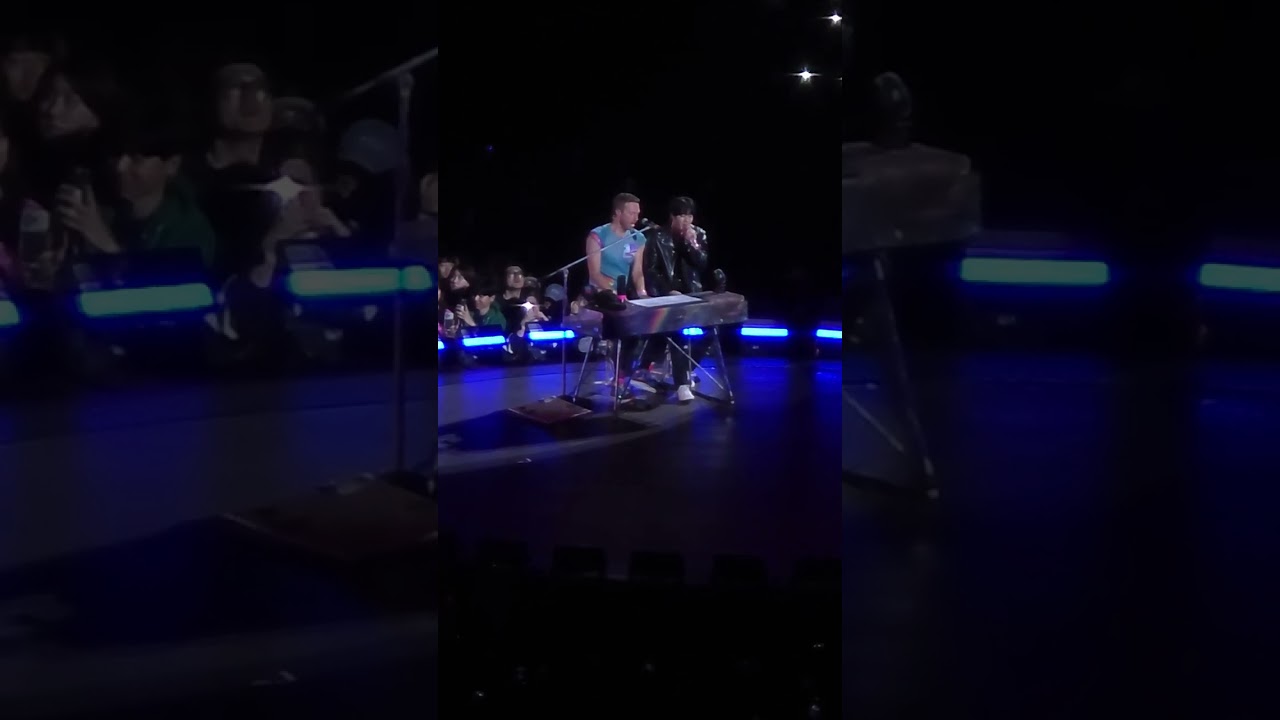 The Astronaut - Coldplay & BTS JIN live in Korea