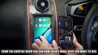 How to set up Apple CarPlay/Android Auto in your McLaren
