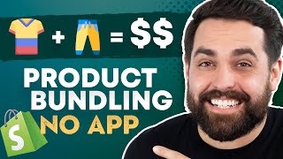 How To BUNDLE Clothing Store Products Inside Shopify [NO APP]