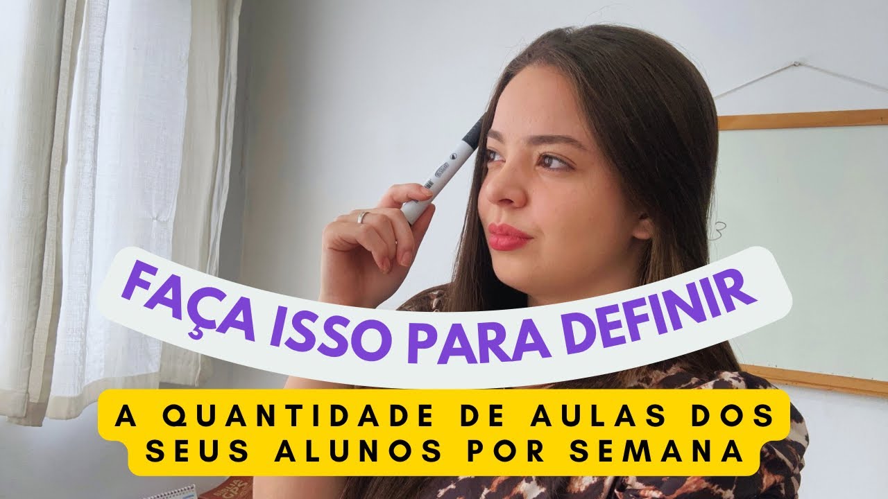 Como definir quantas aulas por semana o seu aluno deve fazer ? # ...