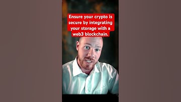 Ensure your crypto is secure by integrating your storage with web3 blockchain #xrp #ripple #bitcoin