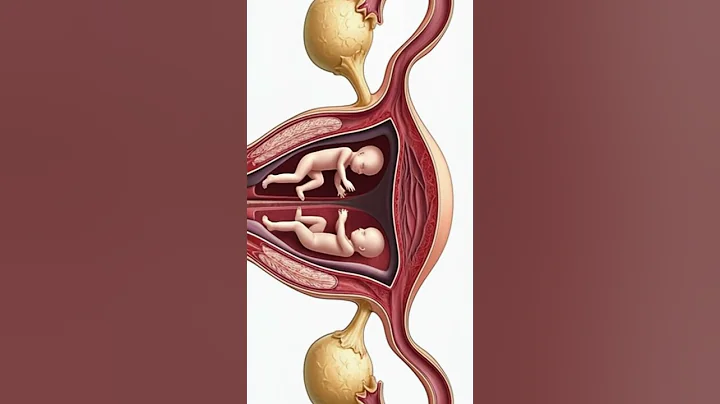 The Twin Journey: A Glimpse of Life Inside the Womb 👶👶#shorts  #miracleinmotion #baby