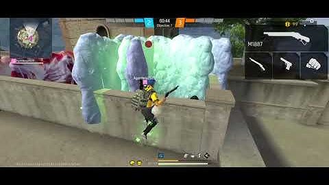 Free Fire video #1v1 custom #friend ke sath me #booyah 