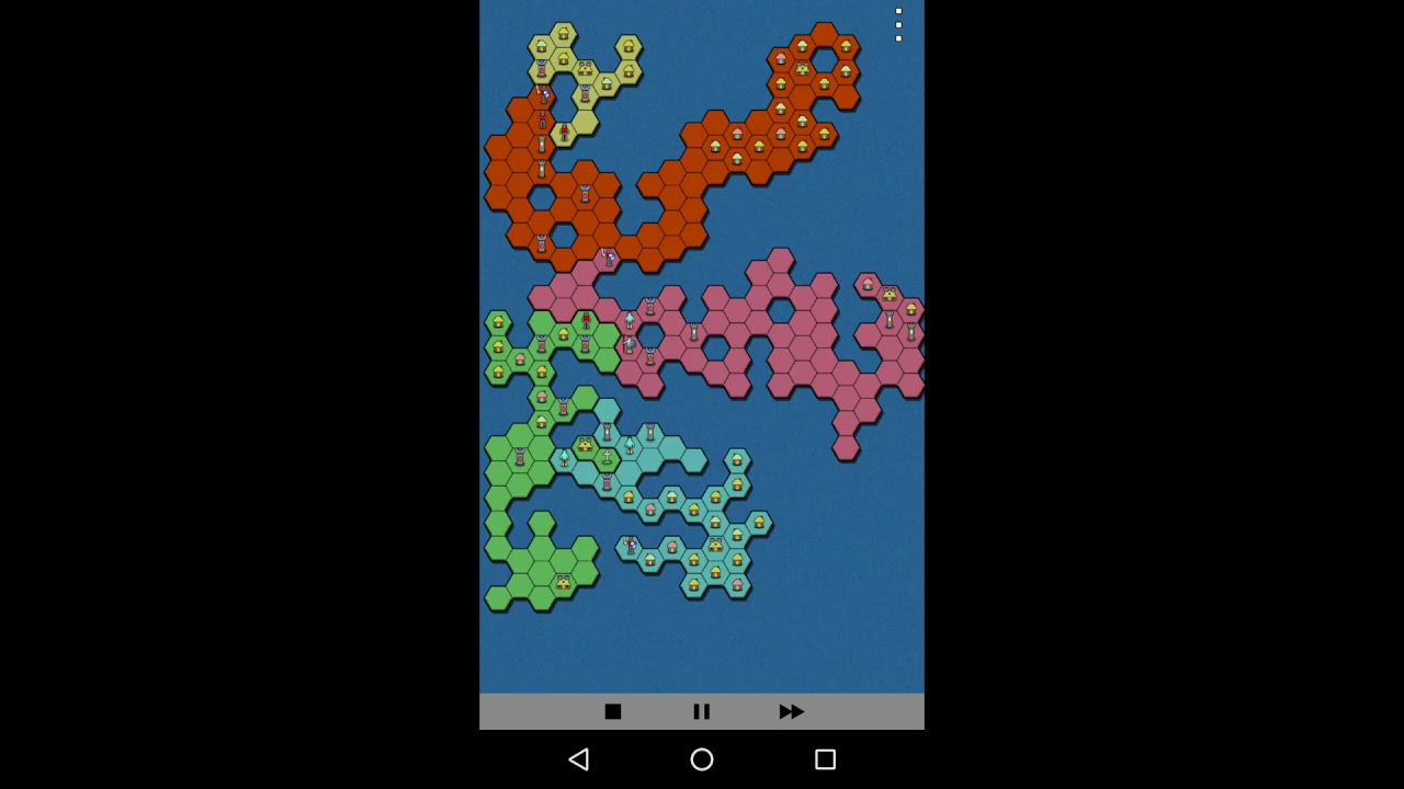 Antiyoy карта мира