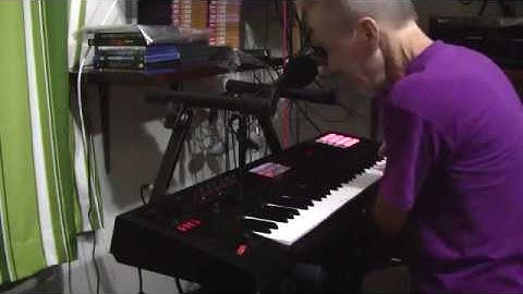 Roland FA-06 workstation  - using the vocoder