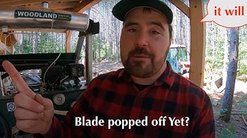 Stop Your Sawmill Blade from Falling Off