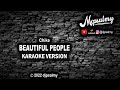 Chike - Beautiful People | Karaoke Lyrics | McPsalmy