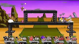 Super Smash Bros Crusade 0.9.5 6 Player Cpu Battle On Second Sector