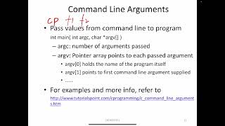 CTutorial 05 I:O and Command Line Arguments