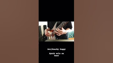 Thumbnail of Bet / Snarky Puppy Synth solo on bass  #bass #basscover #snarkypuppy #music