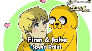 Finn & Jake Speedpaint