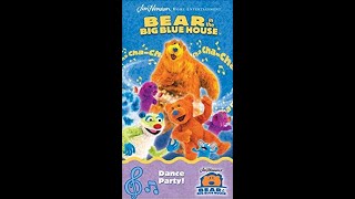 Opening to Bear in the Big Blue House: Dance Party! 2002 VHS