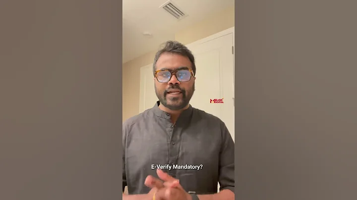 Important for students in USA | E-Verify mandatory? #melodymocktail #teluguvlogsfromusa