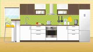 Kitchen - Green Screen Animation Video After Effect Creatorgs Latest Video 2021