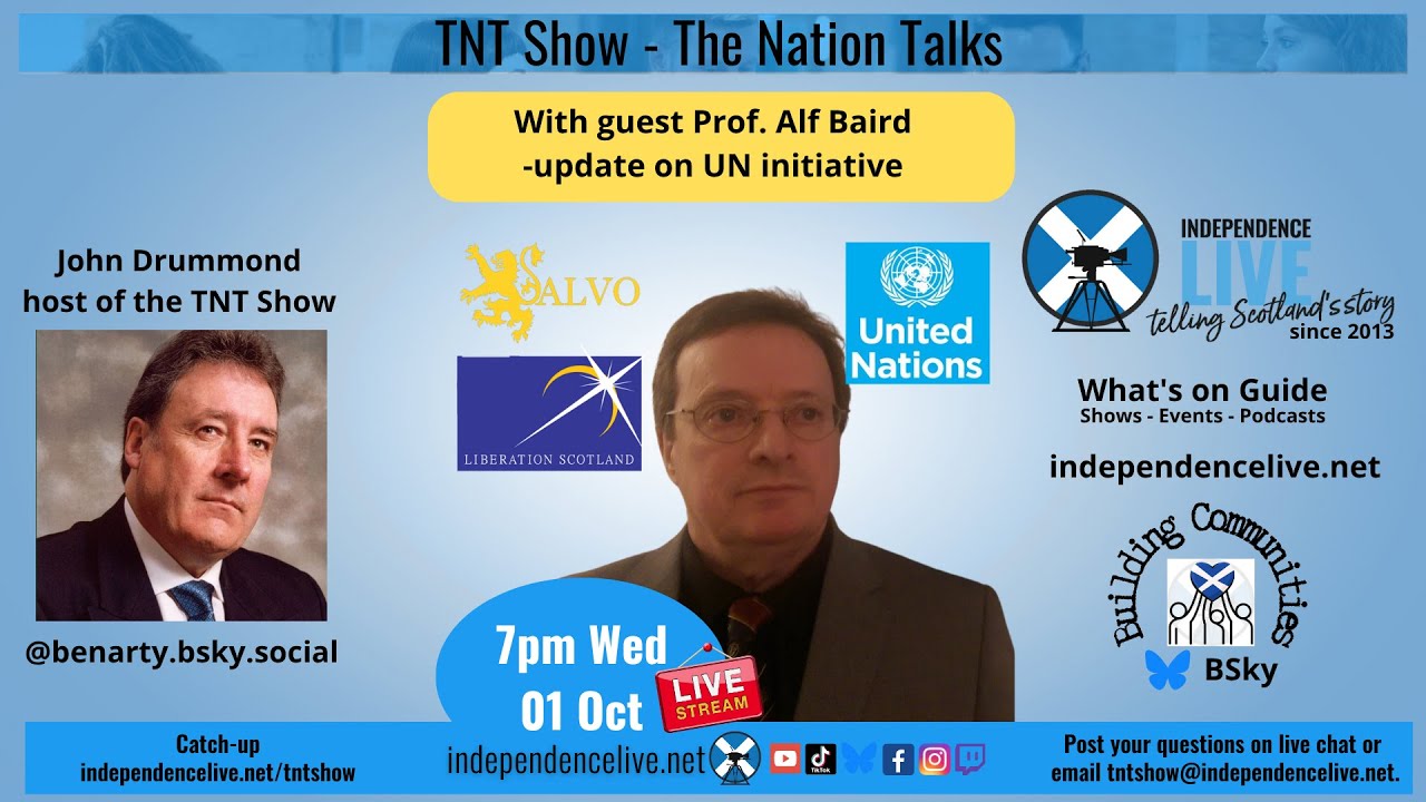 TNT Show. Ep213. With guest Prof. Alf Baird on UN initiative.