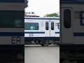 Ac local high speed skipping level crossing #shortsfeed #indianrailways #aclocal #viral #trending