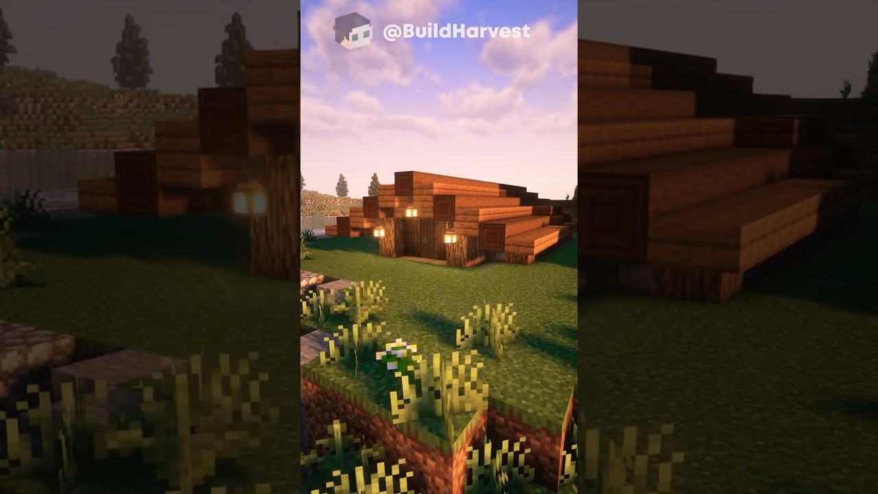 Minecraft | How to build a Underground Starter Cabin 