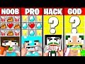 Minecraft Battle: DENTIST SURGERY CRAFTING CHALLENGE - NOOB vs PRO vs HACKER vs GOD Funny Animation