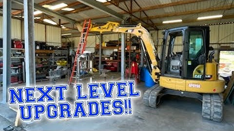 Building A Gantry Style  Shop Crane !!! Part 1 Huge Upgrade To the Shop.