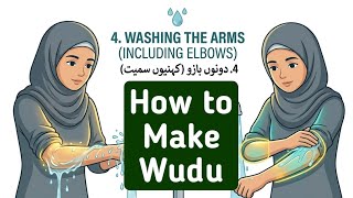 How to make wudu women - wudu for sisters - Islamic ablution #wudu