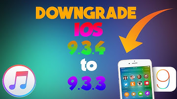 How to Downgrade iOS 9.3.4 to 9.3.3!! QUICK and EASY!