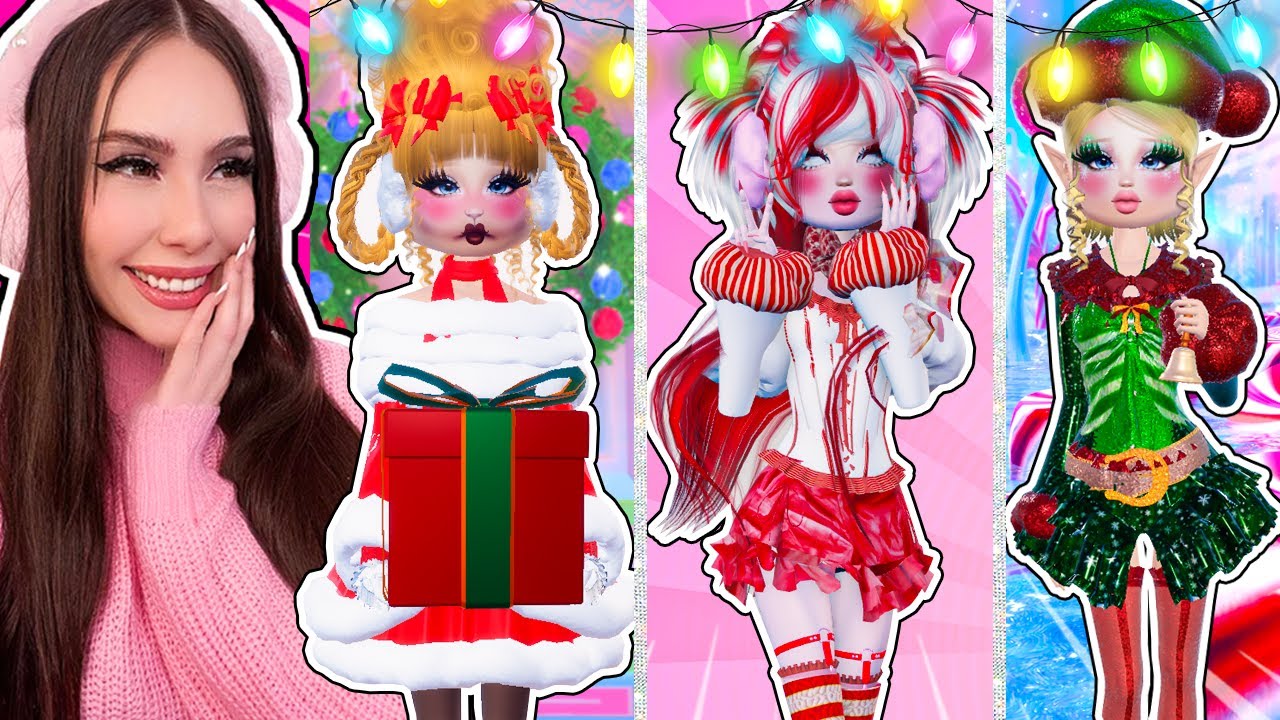 Testing TOP Christmas OUTFIT HACKS In Dress To Impress
