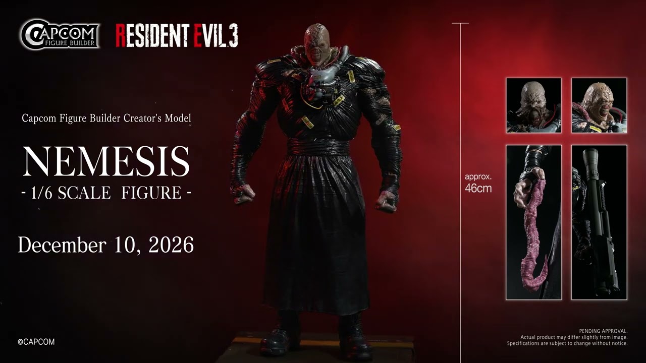 【360View】Capcom Figure Builder Creator's Model NEMESIS