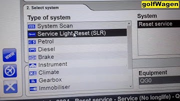 Delphi DS150e Service Light Reset (SLR)