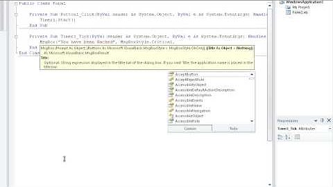 Making a Fake Virus (Visual Basic 2008)