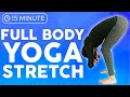 15 minute Full Body Yoga Stretches for Stiff & Tight Muscles | Sarah Beth Yoga