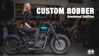 Custom Triumph Bonneville Bobber for Goodwood Revival