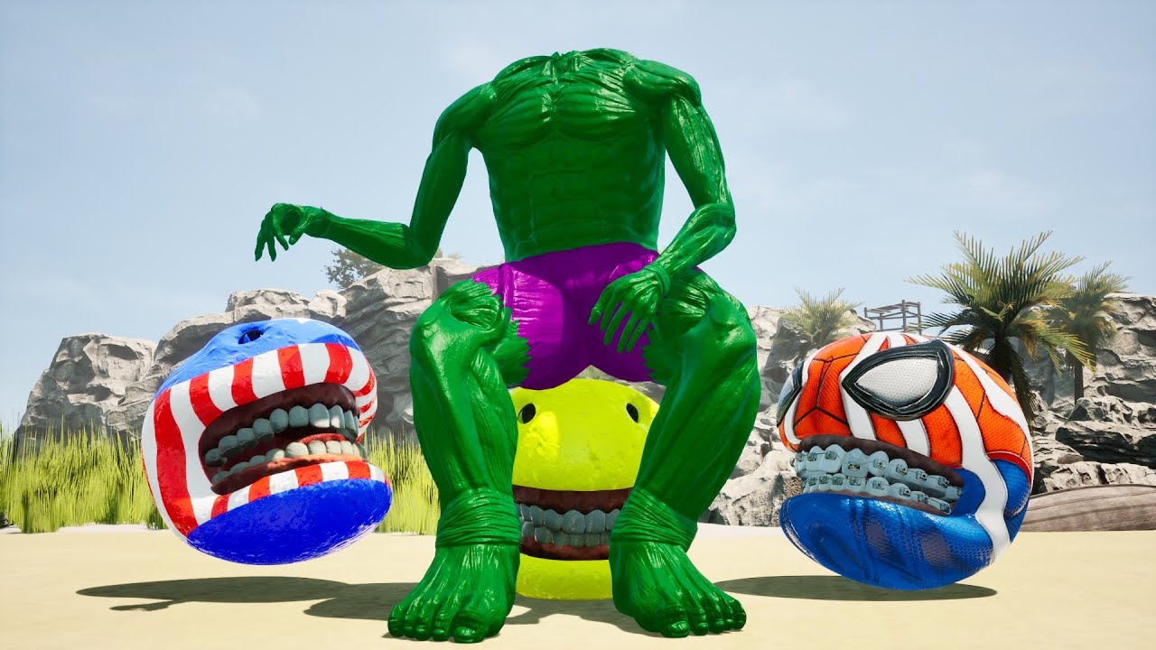 Spiderman Pac Man saves Spider Girl vs Siren Head and Hulk Monster