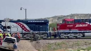 Presidential train arrives in Medora