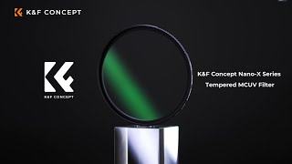 K&F KNF Tempered Glass MC UV Lens Filter Protection 82mm Super Hard