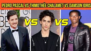 Famous Pedro Pascal vs Timothée Chalamet vs Damson Idris | Ultimate Comparison 2025 Wealth