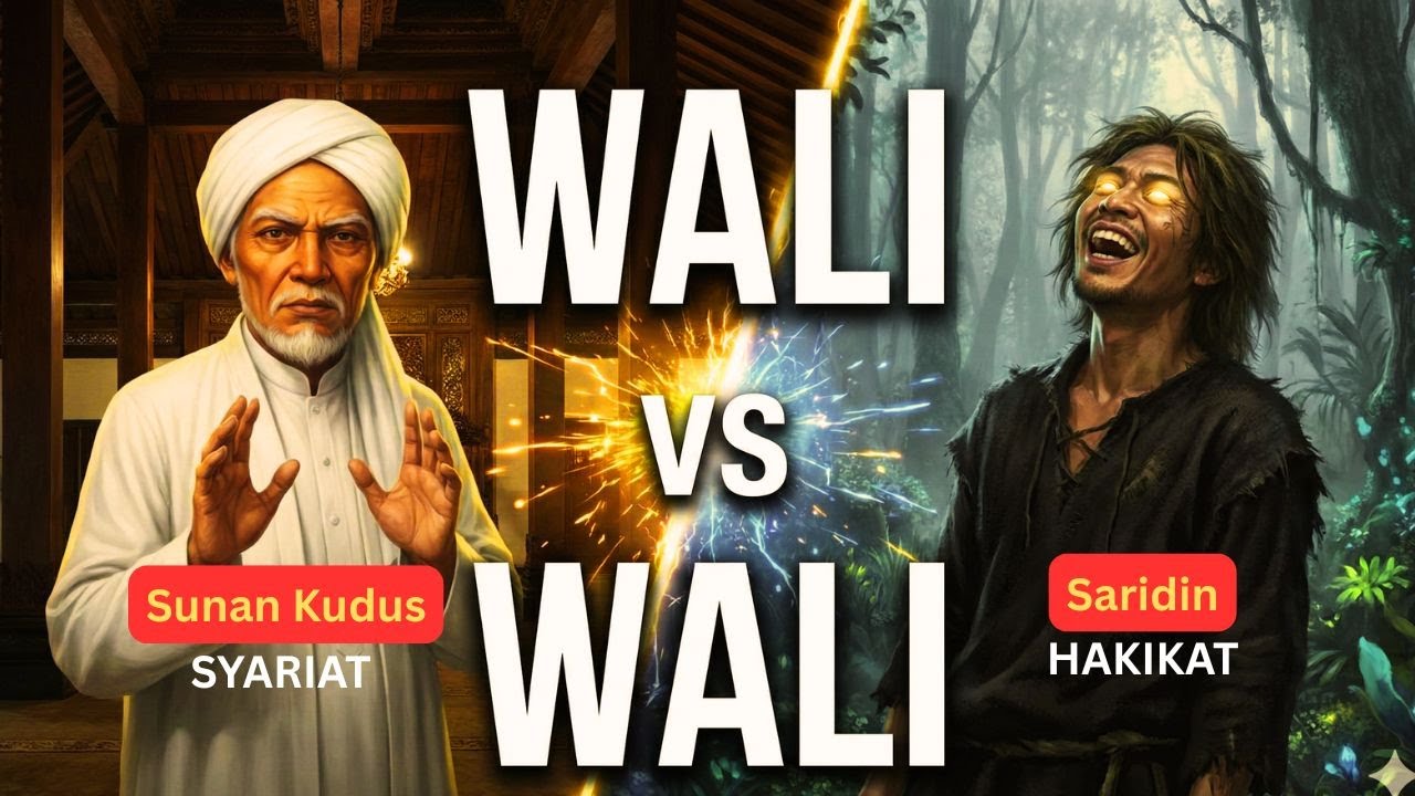 Saridin vs Sunan Kudus: Adu Ilmu Syariat & Hakikat | Kisah Lengkap Syekh Jangkung